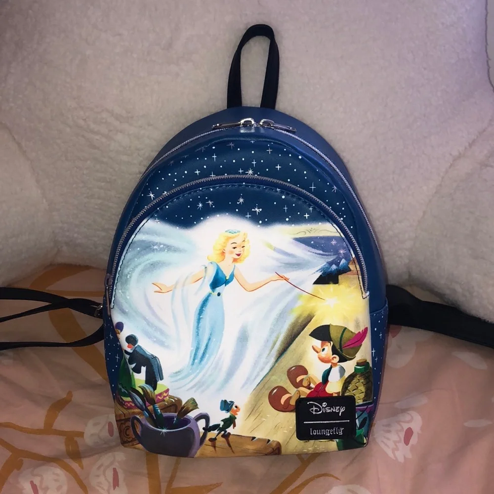Pinocchio Blue Fairy Loungefly 💙🧚♀️✨ - Picture 1 of 6